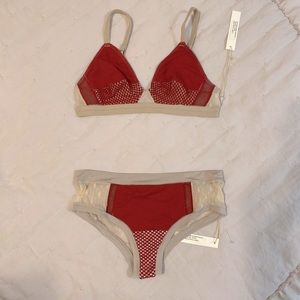 XIRENA BRA AND PANTIES SET